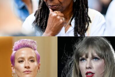Stunning Announcement: Whoopi Goldberg, Megan Rapinoe, and Taylor Swift Announce They’re Leaving the U.S.! In a surprising turn of events, three of America’s most influential women—Whoopi Goldberg, Megan Rapinoe, and Taylor Swift—have sparked a nationwide conversation after hinting at plans to leave the United States…