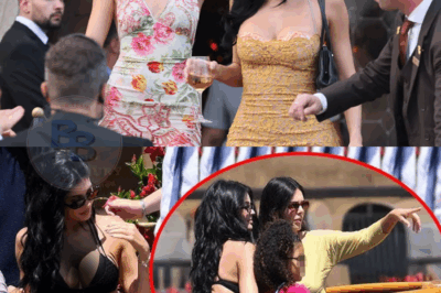 Kylie and Kendall Jenner rock ab-baring ensembles for post-wedding pool party in Venice