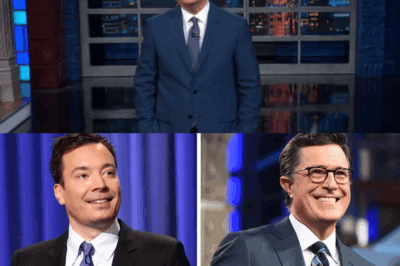 They Were Supposed to Be Rivals, Enemies Battling Night After Night for Ratings and Relevance, but What Happened When Every Late-Night Host Walked Onto Stephen Colbert’s Empty Stage Together After His Abrupt Cancellation Was Something So Unexpected, So Unscripted, So Raw and Dangerous That It Left Executives Panicked, Fans Stunned, and the Entire Television Industry Wondering If They Had Just Witnessed the Beginning of a Secret War Over Comedy, Free Speech, and Who Truly Controls the Future of Late-Night Television in America
