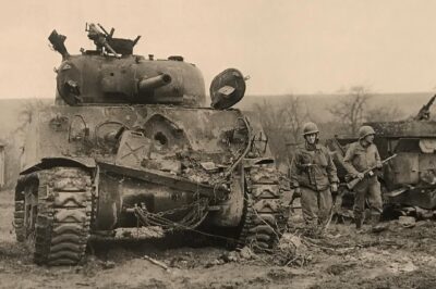 “Unbelievable Battlefield Moment: How a Legendary 88mm Gun Obliterated an American M4A3 Sherman Tank in Irsch, Germany—Rare Details and Survivor Accounts From February 1945 Finally Revealed!”