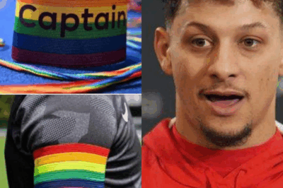 BREAKING: The NFL has decided to end its contract with Stonewall and will no longer allow team captains to wear rainbow armbands in support of LGBTQ+, as well as other rainbow imagery on the field such as shoelaces, armbands, etc. The decision was made after a meeting with the captains of all 32 teams last Tuesday. Patrick Mahomes speaks out…