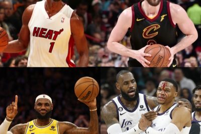 LeBron James, Once NBA’s Unquestioned Puppet Master, Now Faces Ruthless Karma as Lakers Toss Him Aside—a Stunning Reversal After He Let Russell Westbrook Burn Alone, Sacrificing Teammates and Dictating Franchises for Years—Now Fans and Front Office Push LeBron Out in Favor of Luka Dončić, the Icy New Face of Los Angeles, Leaving the Self-Proclaimed King Friendless, Speechless, and Outplayed in a Brutal, History-Shaking Downfall That Exposes Basketball’s Darkest Power Plays, Loyalty’s Limits, and How NBA’s Great Empires Don’t Die with Applause, But in Eerie Silence.