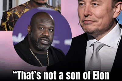 Shocking Twist: Shaquille O’Neal Breaks His Silence and Publicly Mocks the Kenyan Man Who Bizarrely Claims to Be Elon Musk’s Long-Lost Son – You Won’t Believe What He Said!