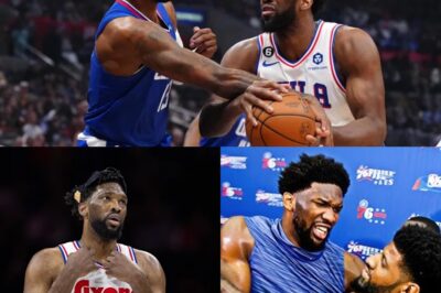 SHOCKING LOCKER ROOM TREASON EXPOSES THE DARK SIDE OF NBA GLORY: How Paul George’s Alleged Leak of the 76ers’ Most Private Talks Triggered Joel Embiid’s Explosive Fury, Shattered Team Trust, Plunged Philadelphia’s Title Dreams into Chaos, and Unleashed a Historic NBA Crisis of Betrayal, Doubt, and Paranoia—Can the 76ers Ever Recover As Stars Turn on Each Other, Leaders Retreat in Silence, and the Ghosts of NBA Sabotage Haunt the League Again? Inside the Looming Collapse of a Superteam—Secrets, Scandal, and the End of an Era!