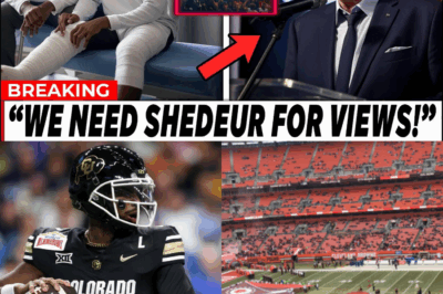 The Rookie Revolt: How Benching Shedeur Sanders Sent the NFL into a Financial Nosedive