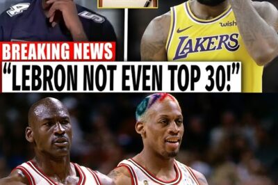 The Final Verdict: How Dennis Rodman’s Explosive Remarks Declared Michael Jordan the Untouchable ‘Final Boss’ of Basketball