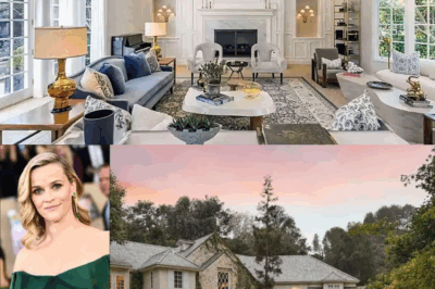 Inside Reese Witherspoon’s Brentwood Mansion and Tennessee Farm – The Untold Shocking Truth Behind the Hidden Rooms, Secret Parties, Hollywood Guests, Southern Traditions, Private Escapes, Family Dramas, and the 2025 Lifestyle of America’s Sweetheart That No One Expected to Be So Wild, So Extravagant, and So Surprisingly Real