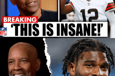 You Won’t Believe the Outrage! Denzel Washington Stuns the Sports World by Calling Shedeur Sanders the BEST Quarterback in the NFL—Haters Are Completely Losing Their Minds! Here’s What Everyone Is Saying