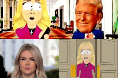 How ‘South Park’ Took Karoline Leavitt’s Shiny Symbol of Faith, Turned It Into a Savage Joke, Humiliated Her Publicly, Sparked a Firestorm of Internet Memes, Sent Her Political Team Into Panic Mode, Made the Necklace Disappear Overnight, Exposed the Fragility of Image Politics, Left Millions Laughing, Forced Strategists to Question Her Branding, and Proved Once Again That One Ruthless Cartoon Episode Can Do More Damage Than Any Scandal, Speech, or Debate — A Brutal Reminder That In Today’s Viral Media Age, Even a Tiny Cross Around the Neck Can Collapse an Entire Carefully Built Reputation in Seconds.