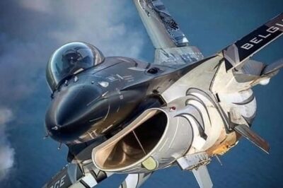 Shocking Reveal: The Astonishing Smile of a Belgian F-16 That Will Leave You Breathless!