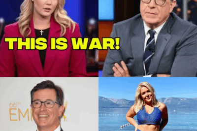 The Anatomy of a Takedown: How Stephen Colbert Turned Karoline Leavitt’s Words into a Late-Night Spectacle