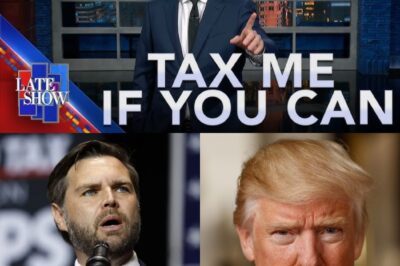 Trump’s New Tariffs, Colbert’s Ratings Boost, and JD Vance’s Controversial Comments: A Chaotic Day in Politics!