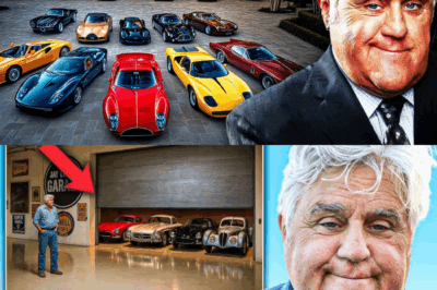 Inside Jay Leno’s Jaw-Dropping World of Luxury: The Untold Story Behind His Billion-Dollar Car Vault, Hidden Mansions, Private Collections of Supercars That Outshine Royalty, Secret Underground Garages Filled with Automotive Treasures, Hollywood Parties Only Billionaires Attend, and the Shocking Truth About How the Former Tonight Show Host Turned His Obsession with Rare Vehicles Into the Most Extravagant Lifestyle America Has Ever Seen — Prepare to Be Stunned by Jay Leno’s Unbelievable Empire of Wheels and Wealth!