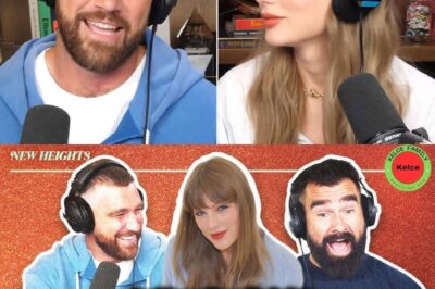 Taylor Swift Joins Travis and Jason Kelce on Their ‘New Heights’ Podcast: A Star-Studded Surprise!