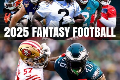 Fantasy football 2025: Unbeatable top two picks for each draft slot in a 12-team league