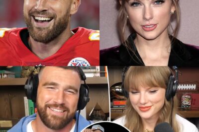 Taylor Swift Stuns Fans with Surprise Appearance on Travis and Jason Kelce’s “New Heights” Podcast!