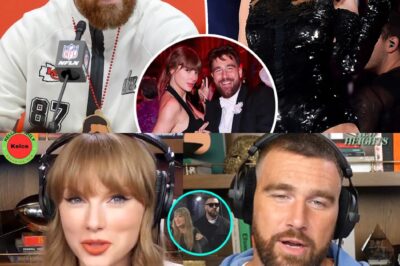 Travis Kelce’s Shocking Confession: Why He Brought Taylor Swift On the “New Heights” Podcast!