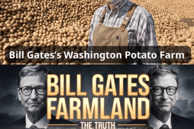 From Billionaire Tech Titan to Mysterious Farmer: The Untold Story of Bill Gates’s Secret Washington Potato Empire, Hidden Behind Barbed Fences, Quietly Feeding Fast-Food Chains, Shaping America’s Food Supply, Stirring Fear Among Local Farmers, And Fueling Conspiracies That the World’s Most Powerful Man Wants to Control Not Just Technology and Vaccines but the Very Soil, Seeds, and French Fries on Your Dinner Plate