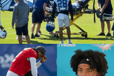 Colts RB Heard Screaming “F-ck” As He’s Stretchered Off In Aircast With Likely Season-Ending Injury After Dirty Tackle At Practice