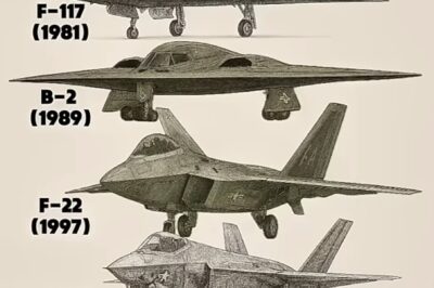 Shocking Leap in Stealth: Witness the Incredible Evolution of Invisibility in Military Aviation—From the Mysterious F-117 Nighthawk to the Unstoppable and Ultra-Secretive B-21 Raider That’s Set to Change Warfare Forever!