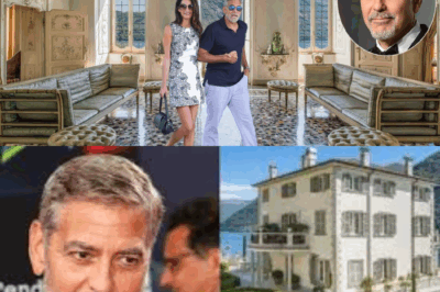 From the Shimmering Shores of Italy’s Lake Como to the Guarded Gates of an Untouched English Countryside Estate, Step Inside George Clooney’s Double Life of Luxury in 2025—A World of Secret Wine Cellars, Million-Dollar Private Theaters, A-list Midnight Gatherings, Helicopter Pads, Underground Bunkers, and Unimaginable Opulence That the Hollywood Superstar Has Fought Relentlessly to Keep Hidden from Fans, Paparazzi, and Even Some of His Closest Friends—Until Now, When New Revelations Expose the Shocking Truth Behind Clooney’s Most Mysterious Properties and the Billionaire Lifestyle Few Could Ever Dream of Living but Everyone Wants to See