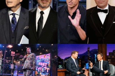 “Late-Night Legends Unite: An Unscripted Night of Comedy, Confessions, and Chaos on The Late Show”