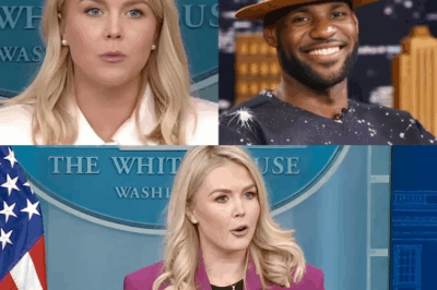 LEBRON JAMES THOUGHT HE COULD SHAME HER FOREVER WITH A RACIAL SLUR THAT SOUNDED LIKE A CAREER-ENDING DAGGER—‘KKK BARBIE’—BUT WHEN KAROLINE LEAVITT STOOD HER GROUND AND REPLIED WITH JUST SEVENTEEN CALM, HISTORICALLY LOADED, FACT-DRIVEN WORDS THAT FLIPPED THE ENTIRE NARRATIVE AND LEFT THE KING OF BASKETBALL SPEECHLESS ON LIVE TELEVISION, AMERICA WATCHED THE UNTHINKABLE HAPPEN: A POLITICAL UPSTART JUST HUMILIATED THE BIGGEST NAME IN SPORTS, AND NOW THE INTERNET IS ASKING—IS THIS THE MOMENT LEBRON JAMES LOSES HIS CROWN FOREVER?