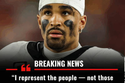 BREAKING: Jalen Hurts Refuses $12M Sponsorship Deal Linked to Displacement in Philadelphia