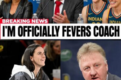 Larry Bird Shakes World After He Grabs Caitlin Clark’s Mic On Live TV… Just Watch Her Reaction