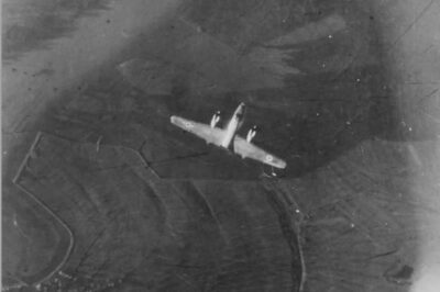 Astonishing WWII Miracle: Free French B-26 Marauder Sliced in Half Mid-Air by Flak Over Germany—How 4 of 7 Crew Defied Death and Escaped the Fiery Wreck, Surviving Against All Odds to Become POWs!