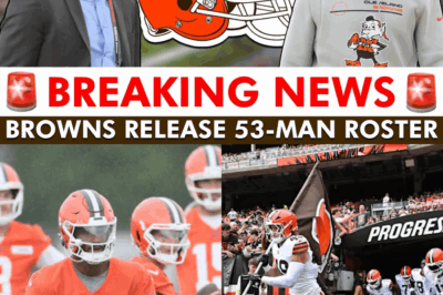 Breaking News: Cleveland Browns Unveil Their 53-Man Roster—Shocking Cuts and Surprising Decisions Leave Fans Speechless! Who Made the Final Cut, and Which Key Players Were Shockingly Left Out? The NFL World Is Buzzing with Reactions, and Fans Can’t Wait to See How This Affects the Team’s Future!