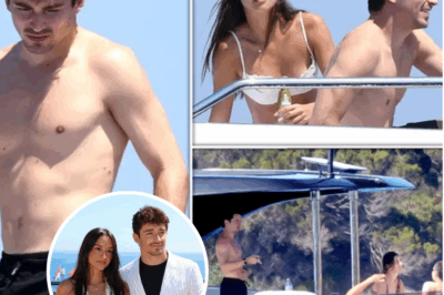 Ferrari’s Charles Leclerc Shows Off Shirtless Physique During Yacht Date with Girlfriend—Fans Can’t Get Enough of the Racing Star’s Mediterranean Escape!