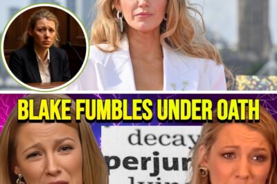 Blake Lively’s Legal Breakdown: Emotional Crack During Deposition Reveals Shocking Truth!