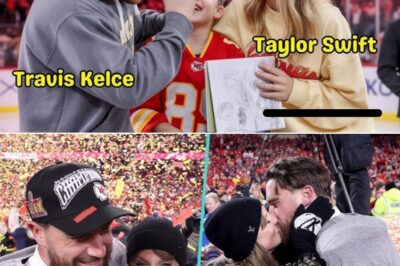 In an Unforgettable Moment at a Packed Hockey Arena, Taylor Swift and Travis Kelce Spot a Young Boy Sitting All Alone — What They Did Next for the Son of a Deployed Soldier Has Everyone Talking and Melting Hearts Across the Country