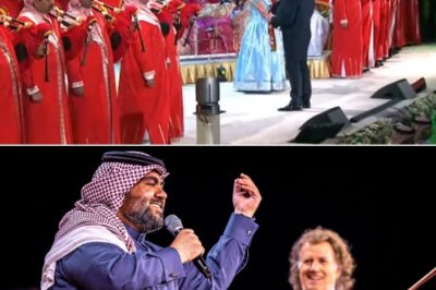 A Promise, a King, and a Cathedral of Sound: The Story Behind André Rieu’s Unforgettable Union with the Bahrain Police Pipes and Drums