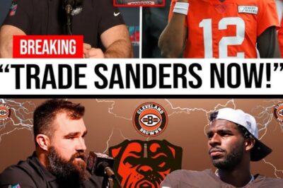 NFL star Jason Kelce exposes the Cleveland Browns’ shocking quarterback decision that has the owner ‘fuming’ and the team in ‘serious trouble,’ choosing a 39-year-old veteran on the verge of retirement over promising young talent. A bold move or a panic-driven mistake that could cost them their season?
