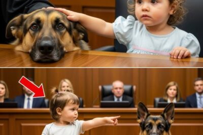 The Silent Witness: How a 3-Year-Old Girl and Her Therapy Dog Unraveled a Sinister Plot