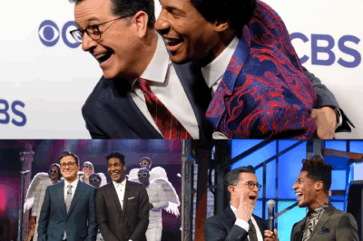 “Damn it, they can’t silence Colbert like this! Why would CBS abruptly announce the end of The Late Show, one of the most politically daring and beloved programs on television? Was this truly a financial decision, or was Colbert’s sharp satire too threatening to corporate and political powers? Why now, just as election cycles heat up? And why is Jon Batiste, a Grammy- and Oscar-winning artist, warning us about ‘big money’ silencing critical voices? Could it be that Colbert’s unapologetic humor and fearless commentary finally made him too dangerous for the establishment? If this is censorship disguised as business, what does it mean for the future of comedy, freedom of expression, and the very soul of late-night television?”