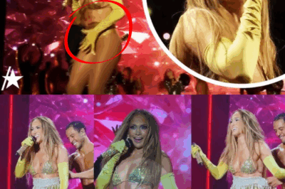 Jennifer Lopez laughs off wardrobe malfunction after losing her skirt onstage: ‘I’m glad I had underwear on’
