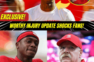 SHOCKING RECOVERY: XAVIER WORTHY’S AHEAD-OF-SCHEDULE RETURN SPARKS NEW HOPE FOR STRUGGLING KANSAS CITY CHIEFS BB