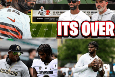 Shedeur Sanders and the Shocking Expectation: Can the Young Star Salvage the Browns’ Faltering Offense? BB