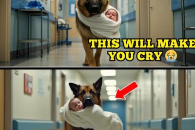 The K9 Who Wouldn’t Give Up: How a Retired Police Dog Carried a Dying Baby to a Hospital and Uncovered a Story of Desperate Love