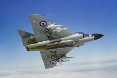 The Gloster Javelin was Britain’s first and only twin-jet delta-wing interceptor, designed in the late 1940s and entering service during the 1950s as the Cold War threat of Soviet bombers loomed.