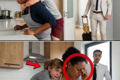 Millionaire Father Comes Home Early to Surprise Son, Finds Him Clinging to the Nanny and Begging, “Please Don’t Take Her Away!”