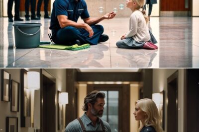 The Janitor’s Secret: How a Single Dad with a Bubble Wand Healed a Billionaire’s Daughter and Taught a CEO the Meaning of Love