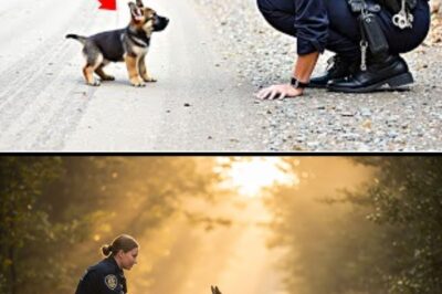 The Puppy’s Plea: How a Lost Dog on a Forest Trail Led an Officer to a Heartbreaking Discovery and an Unbreakable Family Bond