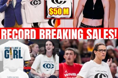 The $50M T-Shirt: How Caitlin Clark’s Historic Nike Launch Broke Records, Crashed Servers, and Changed Women’s Sports Forever