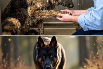 The Unadoptable Hero: How a Veteran and a “Hated” German Shepherd Healed Each Other and Uncovered a Chilling Conspiracy in Their Quiet Town