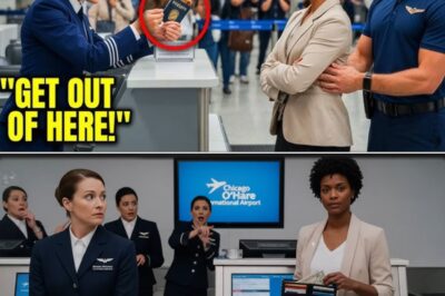 Gate Agent Burns Black Woman’s Passport in Public, Unaware She is a Chief FAA Inspector Conducting a Secret Investigation