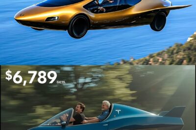 🤯 The Sky Is No Longer The Limit: Tesla Unleashes The $6,789 Flying Car, And The World Is In Awe! 🚀💸 A new era of personal mobility has just been unveiled at Giga Texas, and it’s not a car—it’s a revolution! With a price tag that defies belief and technology straight out of a sci-fi blockbuster, Elon Musk’s latest masterpiece is poised to make traffic jams a relic of the past. Forget highways; the future is an open sky, and Tesla just made it accessible to the masses. Click here to read more…